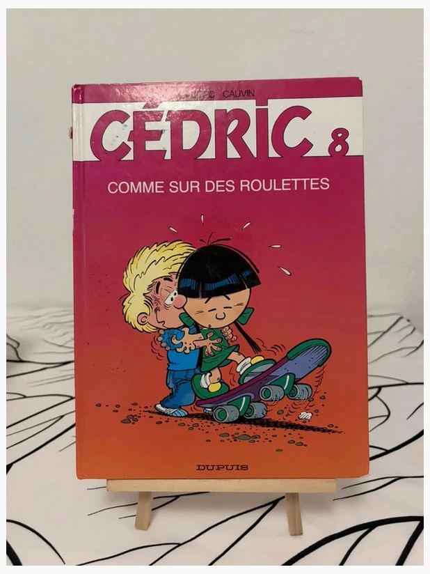 BD jeunesse – Cédric T8 – Comme sur des roulettes – Laudec & Cauvin